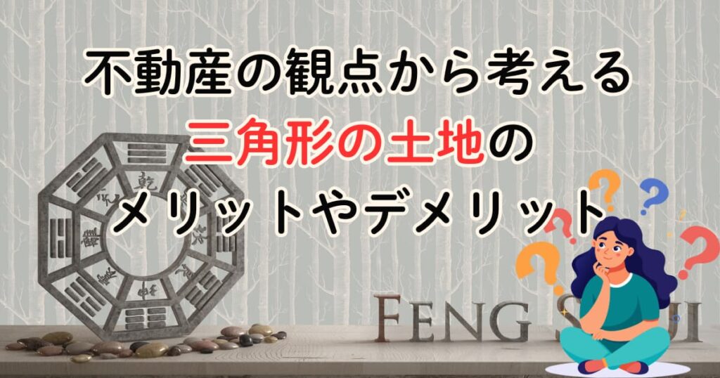 不動産の観点から考える三角形の土地のメリットやデメリット
